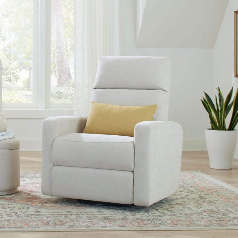 Nurture& The Glider Plus - Premium Nursery Power Recliner | Adjustable Head and Lumbar Support