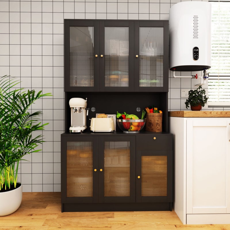 Odema Sideboard with Bar Hutch