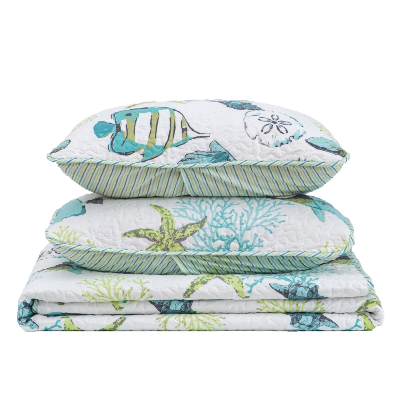 Omara Coastal Quilt Set