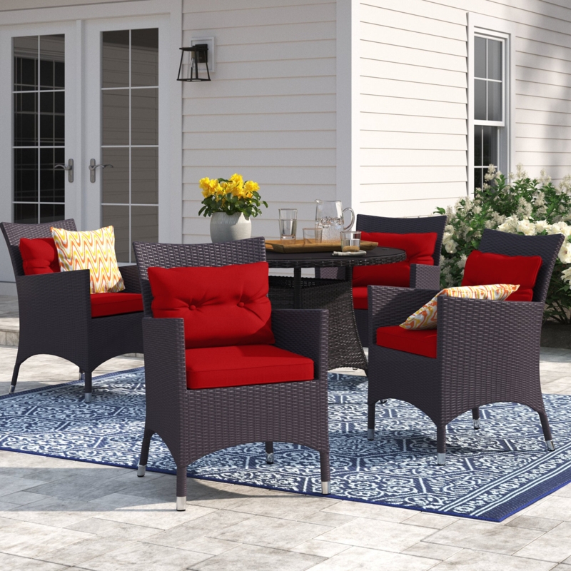 Outdoor 4'' Replacement Cushion Set Cushion