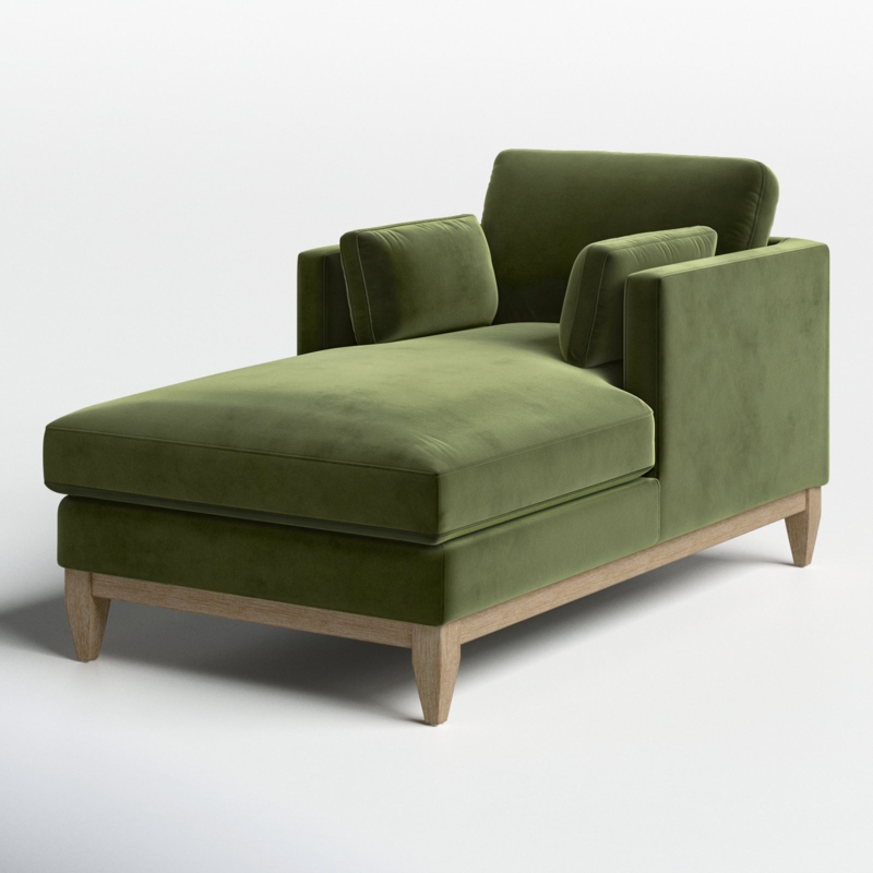 Pera Upholstered Chaise Lounge