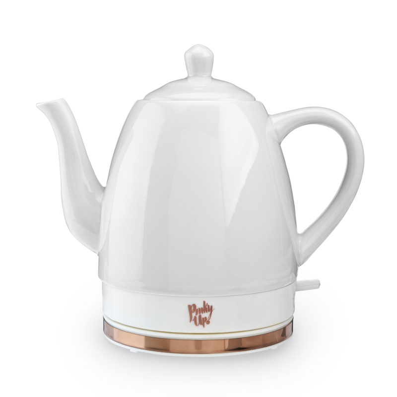 Pinky Up Noelle 1.5 Quarts Ceramic Electric Tea Kettle