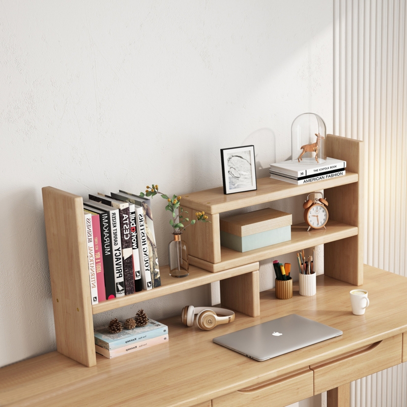 Planada Wood Stackable Desktop Shelf