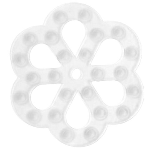 Plastic / Acrylic Bath Rug (Set of 6)