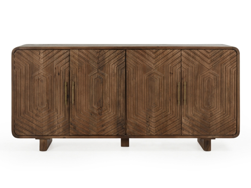 Quince 78'' Solid Wood Sideboard