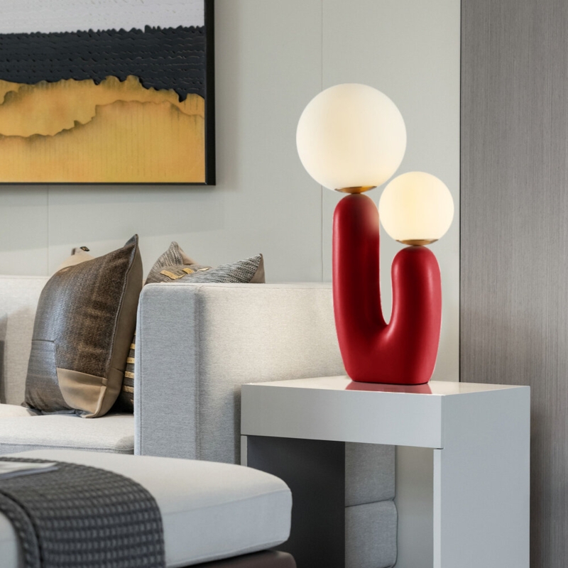 Rahil Resin Accent Lamp