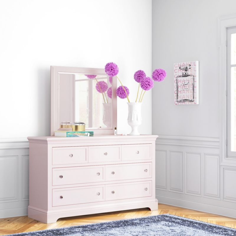 Rayna 7 - Drawer Dresser with Mirror