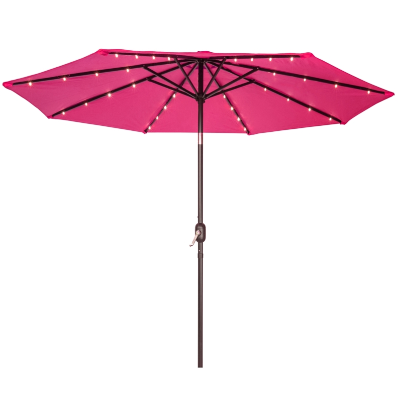 Rebstock 84'' Lighted Market Umbrella