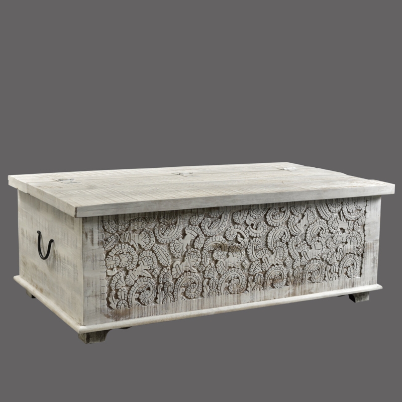 Riddell Solid Wood Accent Trunk