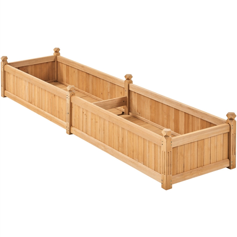 Rilynne Wood Raised Garden Bed