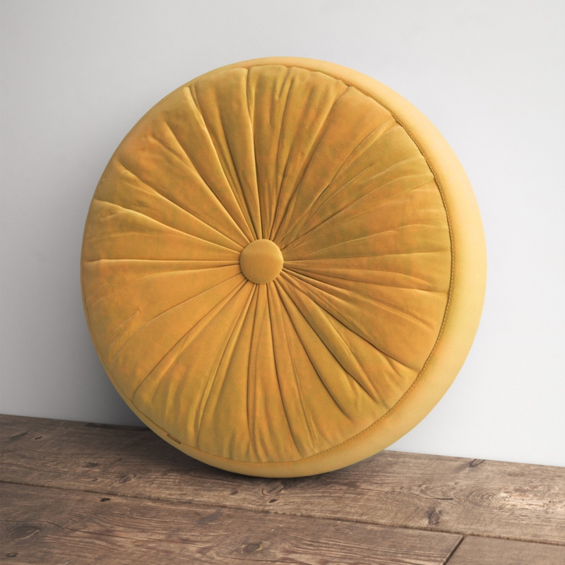 Robertson Buttons Throw Pillow