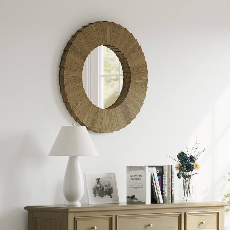 Round Mirror Print