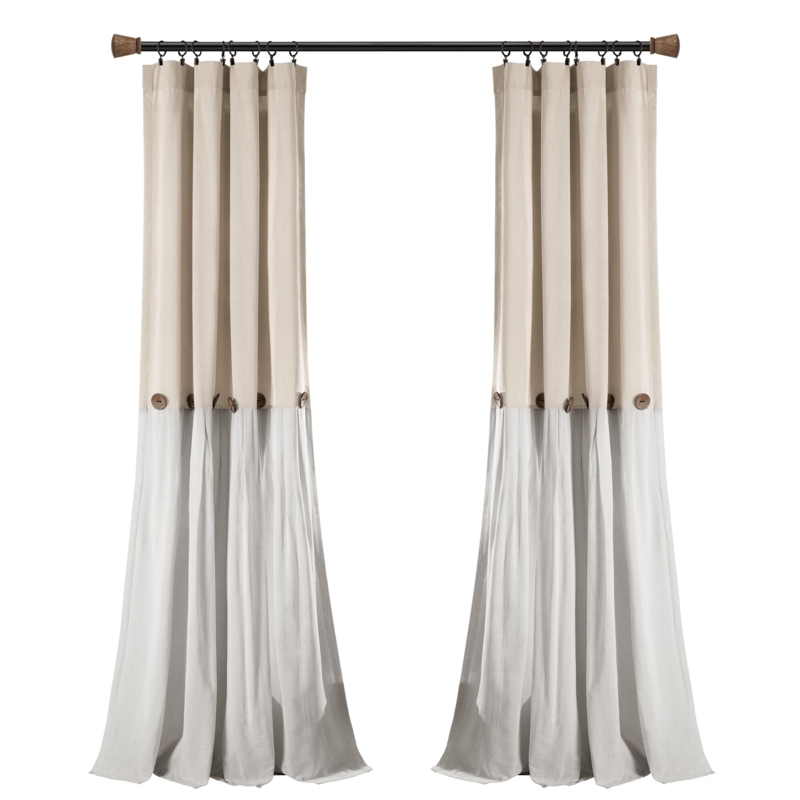 Ruya Semi-Sheer Curtain Panel