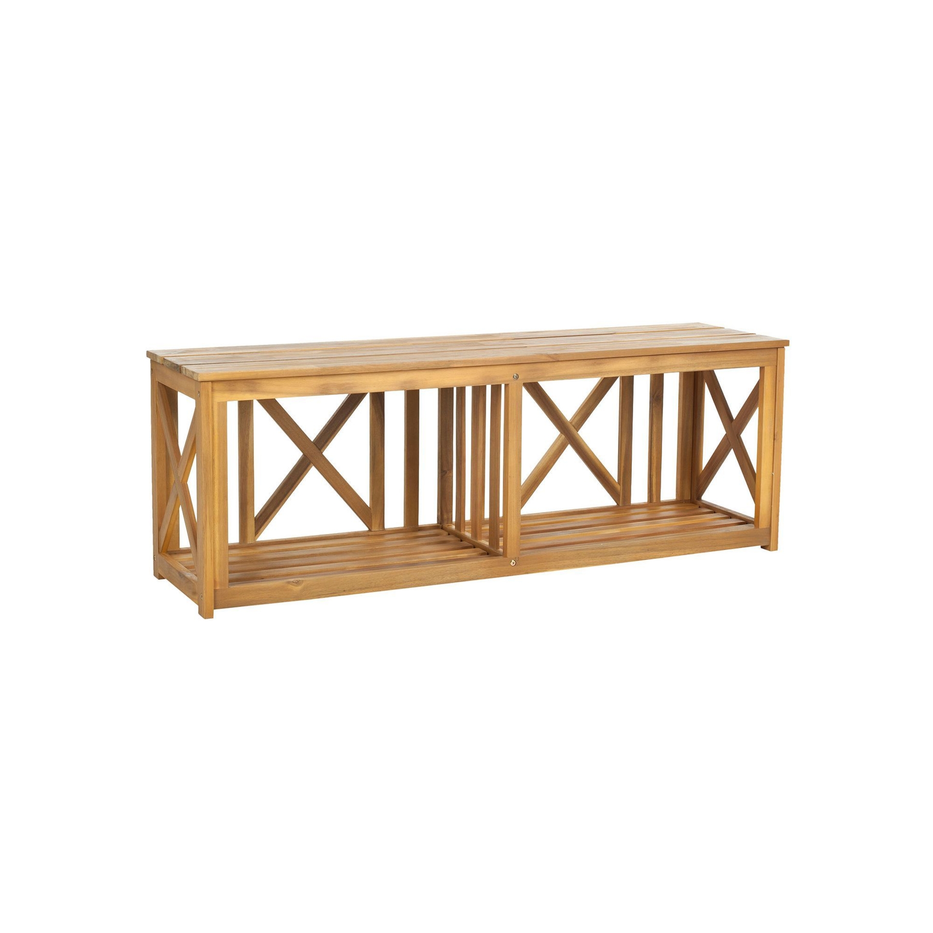 Safavieh Branco Indoor / Outdoor Bench, Yellow