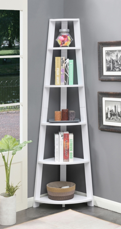 Sargun 71" H x 16.5" W Corner Bookcase
