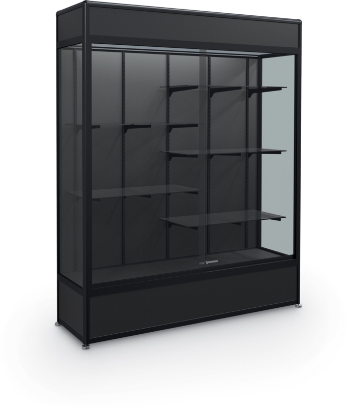 Series 93 72'' H Display Cases