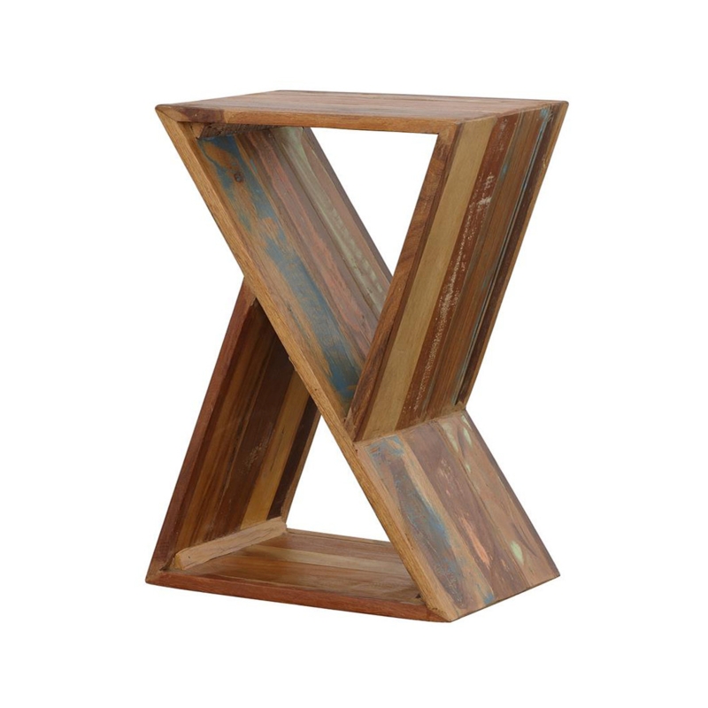 Sherine Solid Wood End Table in Natural