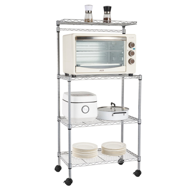 SkeltinCleveland 23.62'' Stainless Steel Standard Baker's Rack with Microwave Compatibility