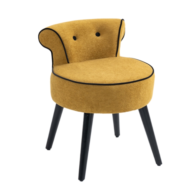 Solid + Manufactured Wood Accent Stool