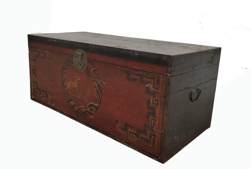 Solid Wood Blanket Chest