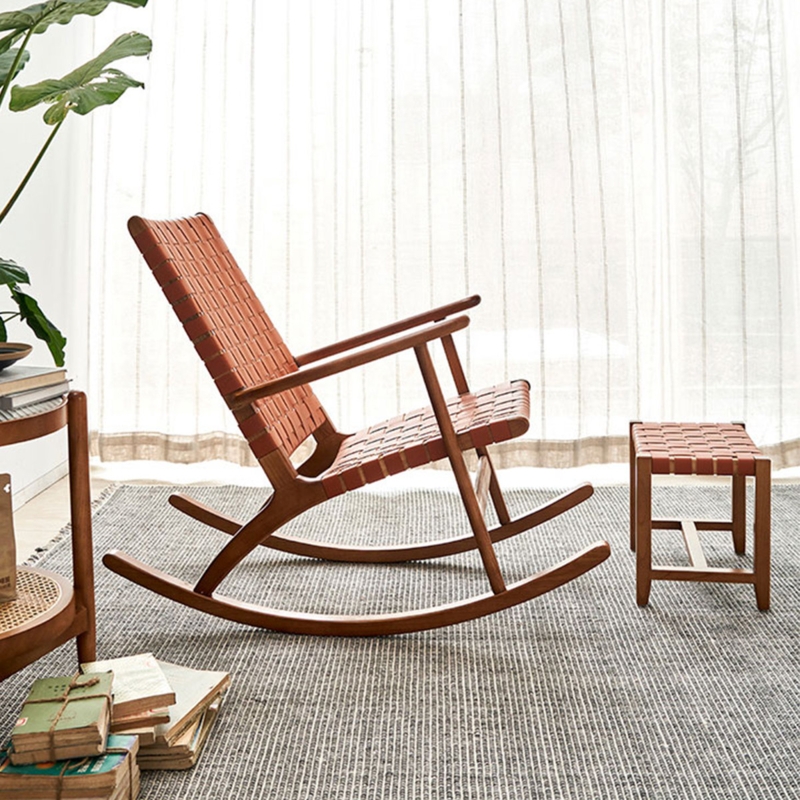 Solid Wood Rocking Chair