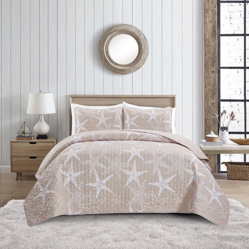 Starfish Beach Quilt Set