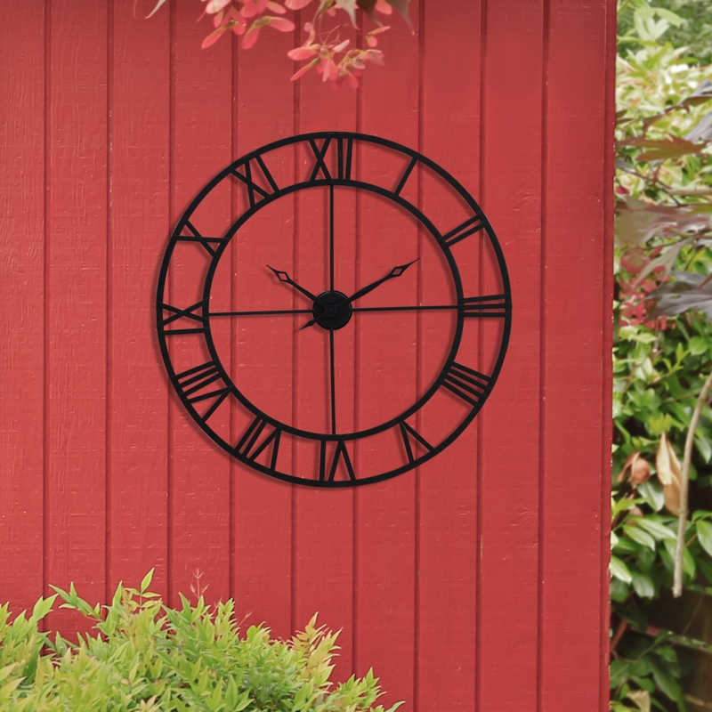 Strauch Metal Wall Clock