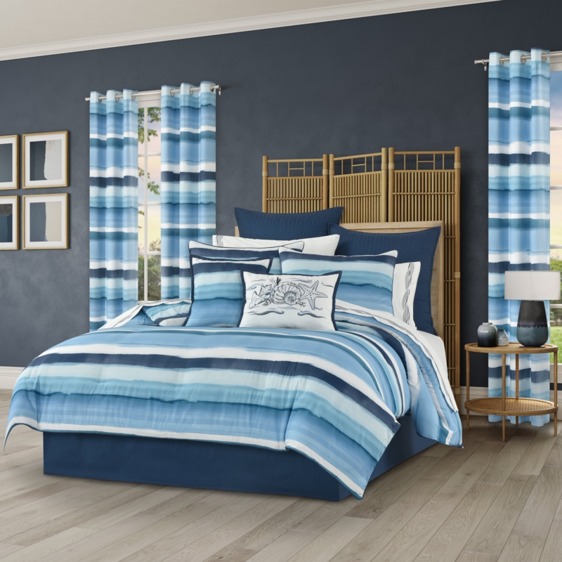 Striped Comforter Set