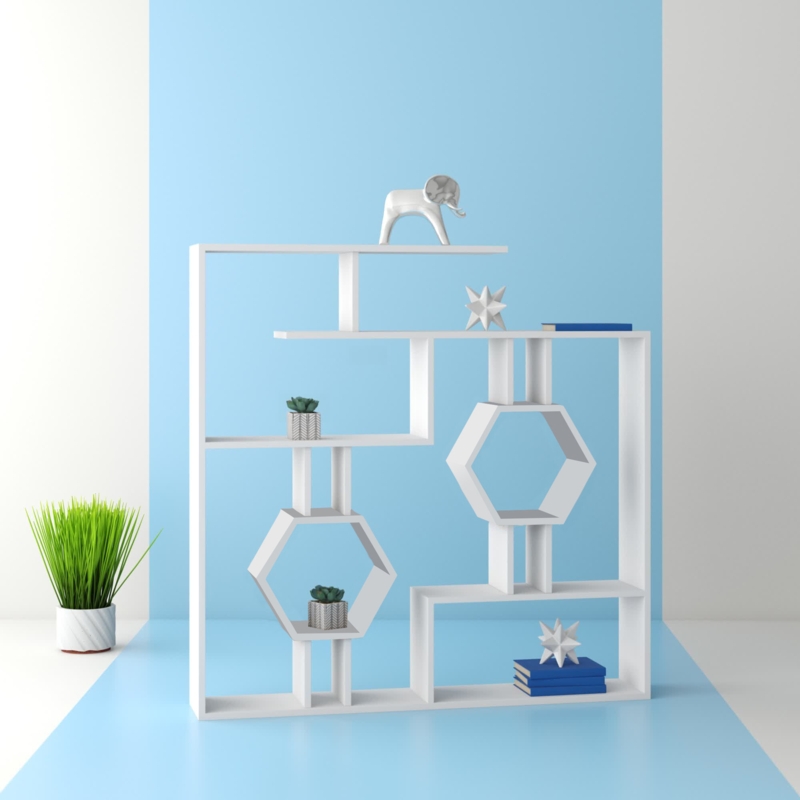 Swenson Geometric Bookcase