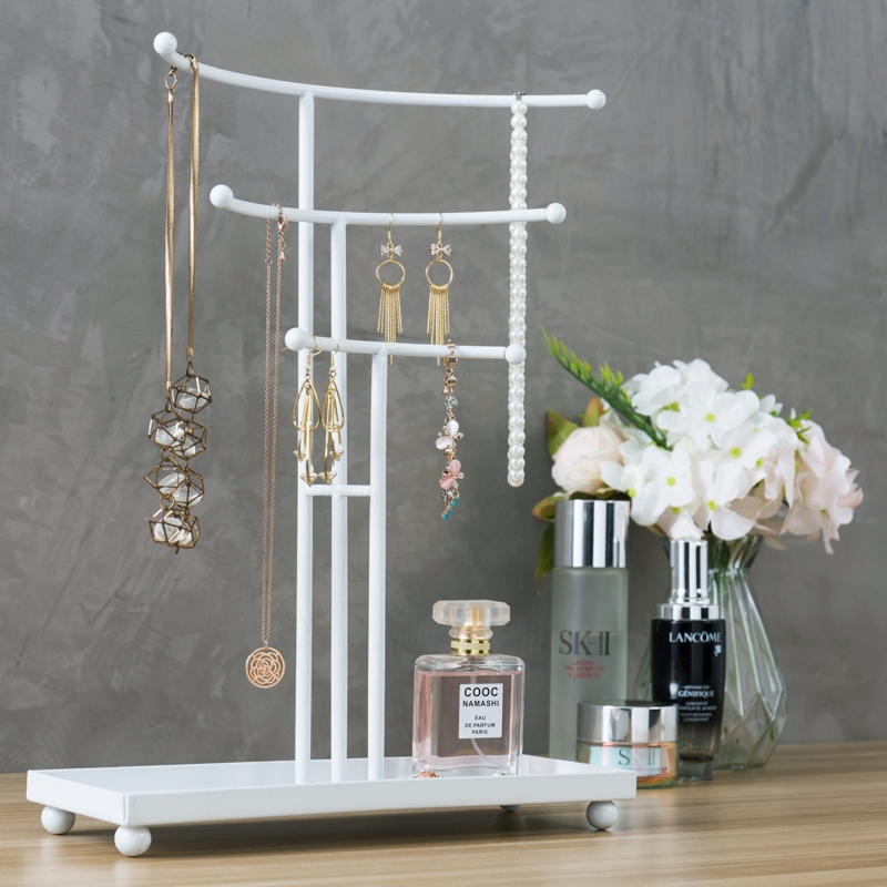 T-Bar Metal Jewelry Display Stand