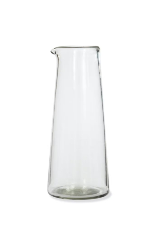 Tall Glass Wine Carafe