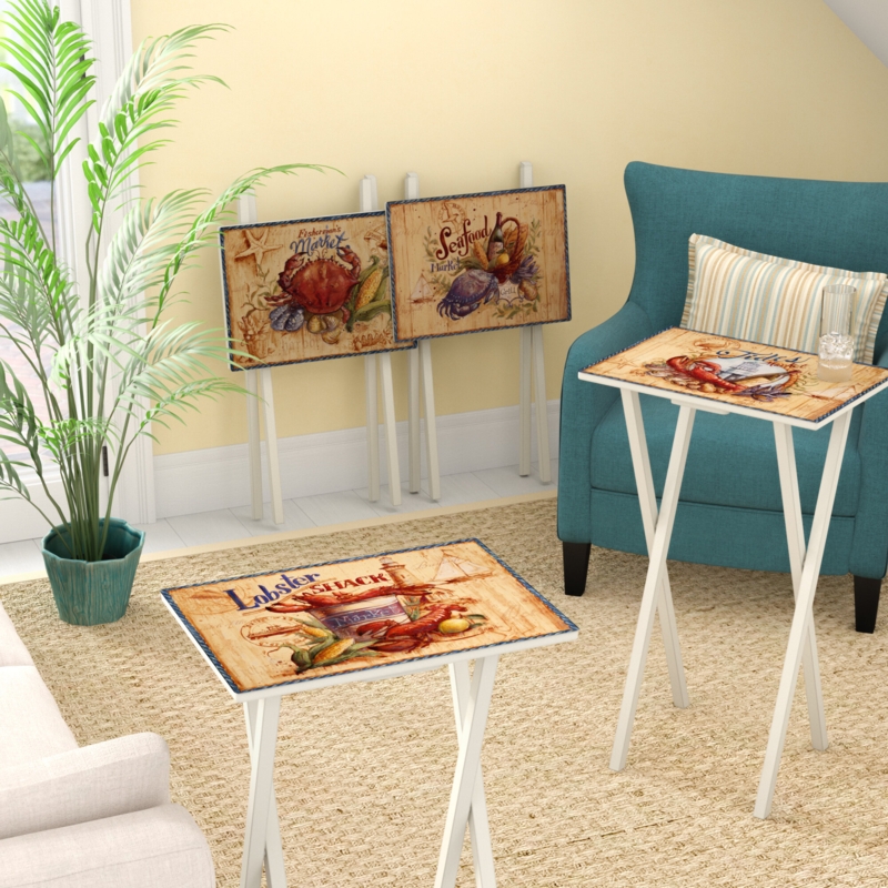 Tollette Tray Table Set