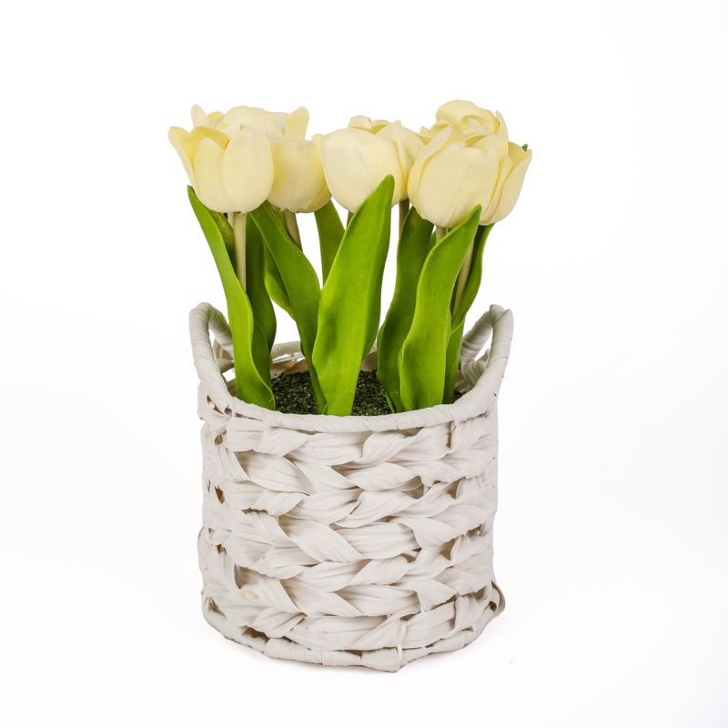 Tulip Arrangement in Basket