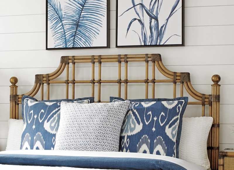 Twin Palms St. Kitts Rattan Headboard