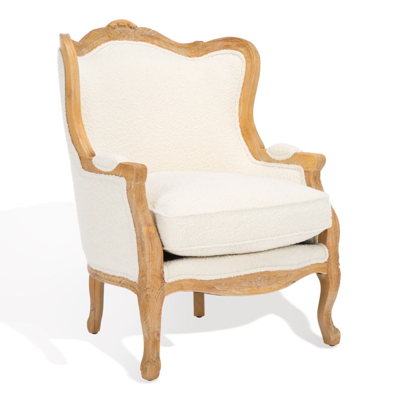 Upholstered Wingback Chair