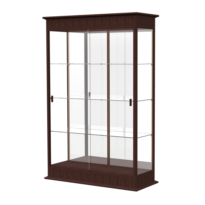 Varsity Series 77'' H x 48'' W Wood Trophy Display Case
