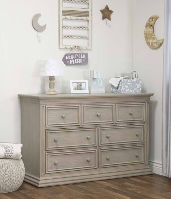 Verona 7 Drawer Double Dresser