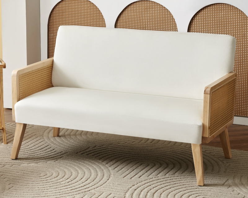 Wade Logan 50" Upholstered Loveseat