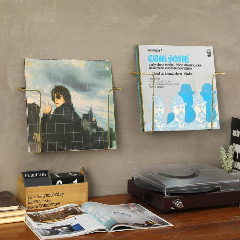 Wall Mounted Metal Wire Magazine Rack