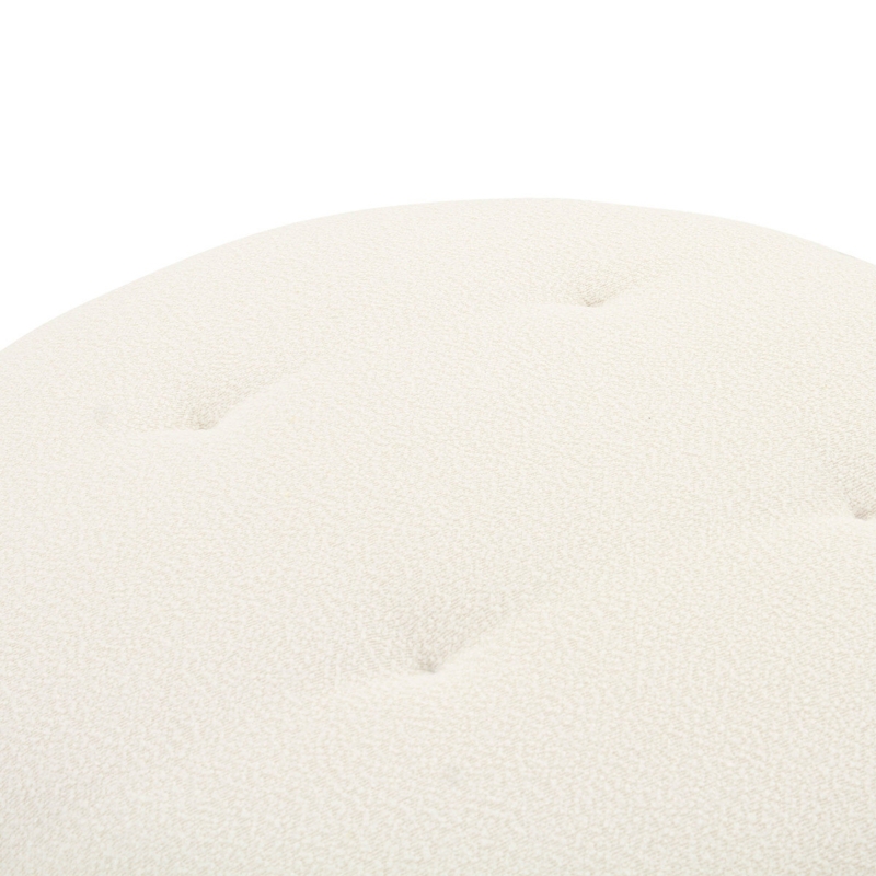Wesleigh Velvet Pouf