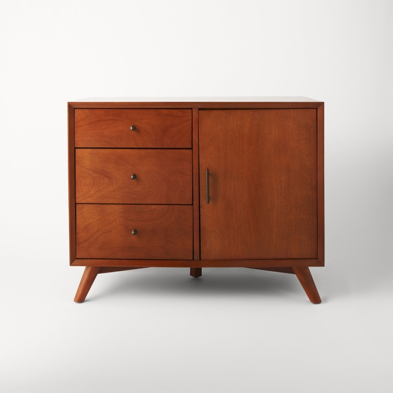 Williams Solid Wood 3 - Drawer 1 - Door Accent Cabinet