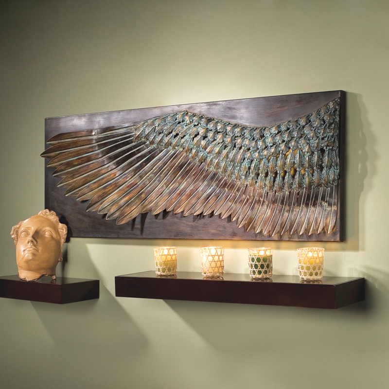 Metal Leaves Wall Decor