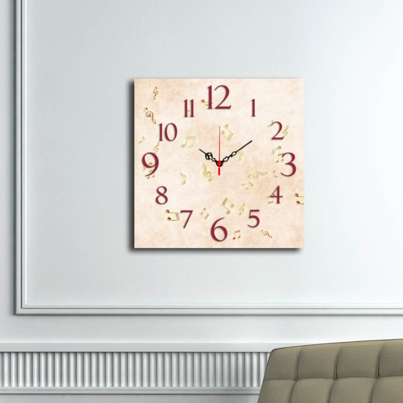 Wood Wall Clock