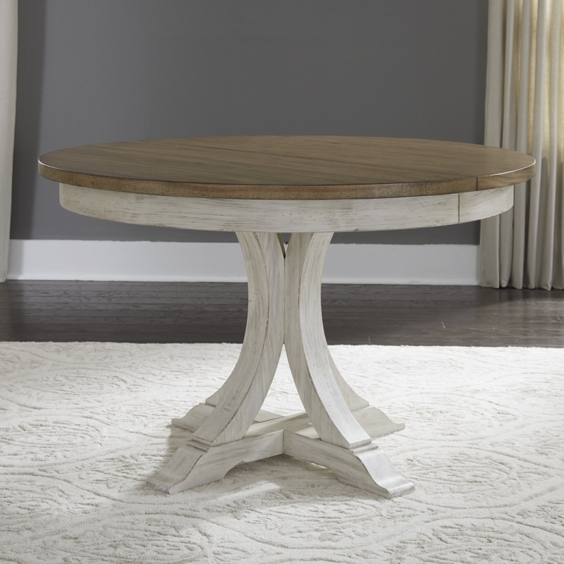 Xochitl Extendable Round Dining Table