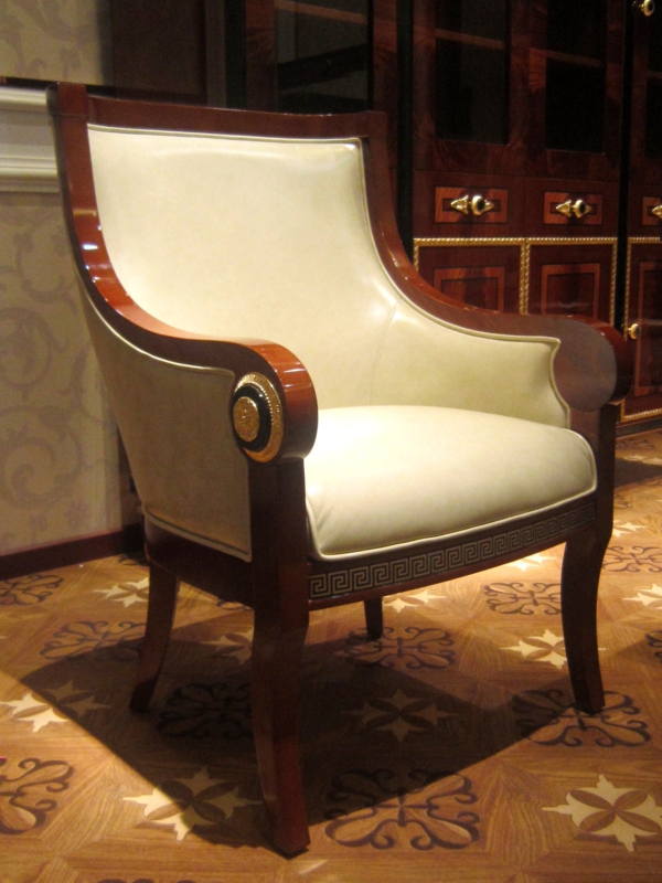 Yeates Leather Armchair