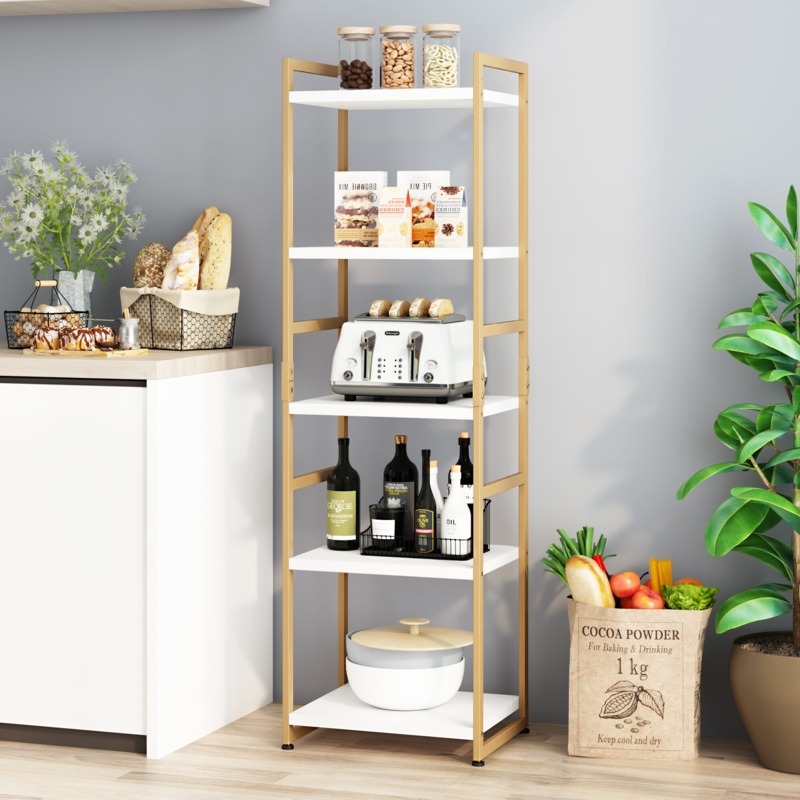 Yehuda 59.1" H x 17.7" W Etagere Bookcase