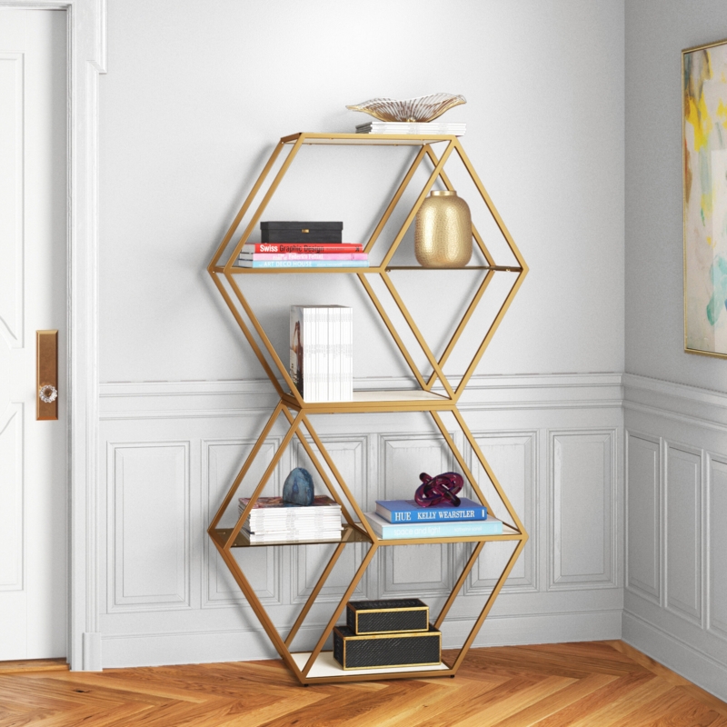 Glass Shelf Etagere