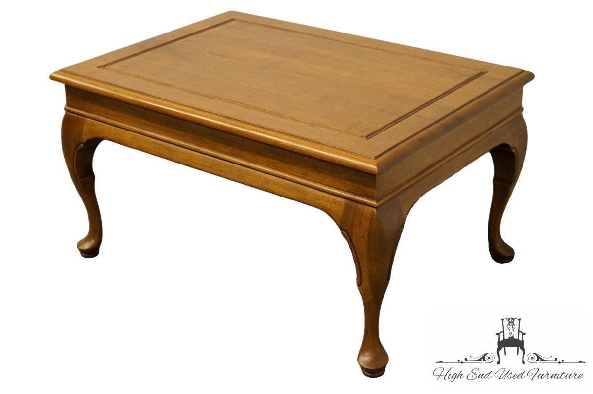 "Davis Cabinet Co. Nashville, Tn Antique Walnut 30x21\" Accent Cocktail Table 450"