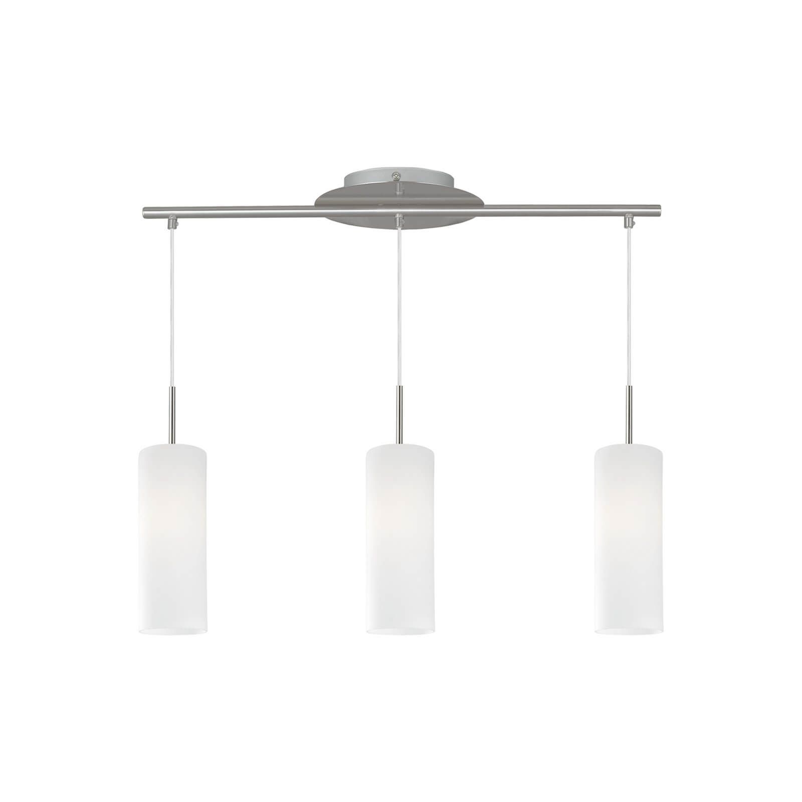 Eglo Troy 3 (3 Light) Pendant Light - Satin Nickel