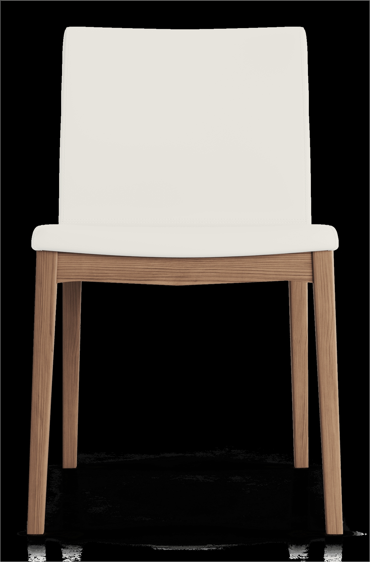 Enna Chair - Dove Gray Eco Leather